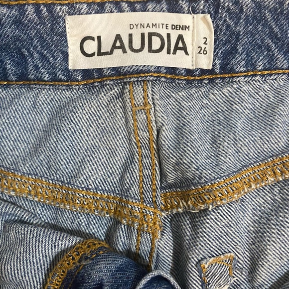 Blue ripped jeans from dynamite. Size 26 - Picture 2 of 4